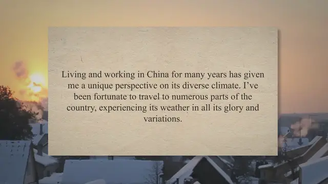 Video thumbnail for Does It Snow In China? And Other Weather Facts