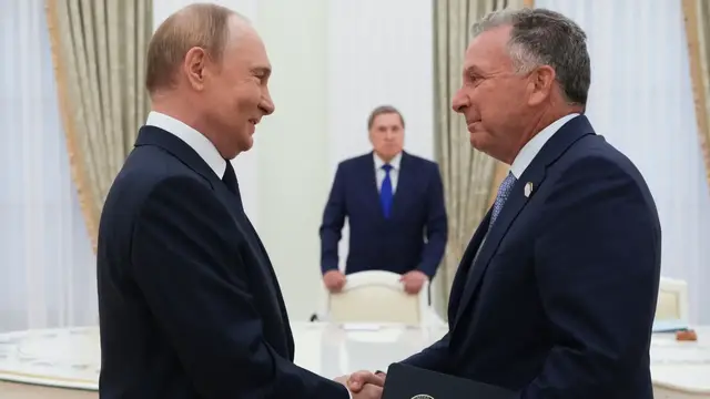 'Video thumbnail for Trump says US envoy Witkoff’s meeting with Putin was ‘highly productive’'