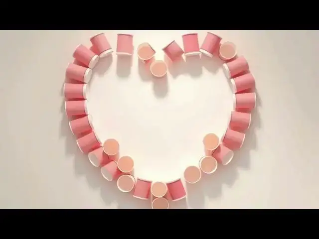 Video thumbnail for Honey&Emotion Paper cup hearts