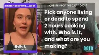 Video thumbnail for Bella's dream chef? Meryl Streep, actress extraordinaire. What can't she do?