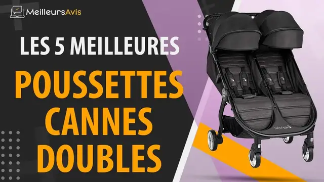 Video thumbnail for ⭐️ MEILLEURE POUSSETTE CANNE DOUBLE - Avis & Guide d'achat (Comparatif 2022)
