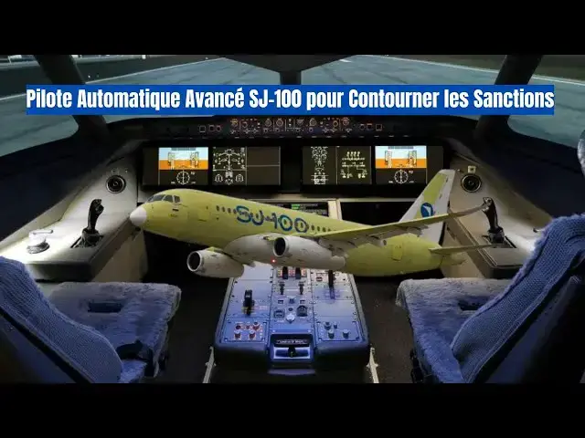Video thumbnail for Le SJ-100 Reçoit un Pilote Automatique Russe Avancé : Atterrissages Cat IIIb et Plus