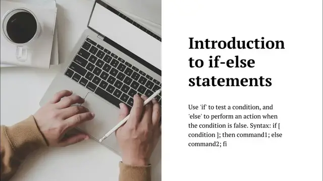 Video thumbnail for if else in shell script example | Conditions in bash scripting (if statements) | Shell Scripts
