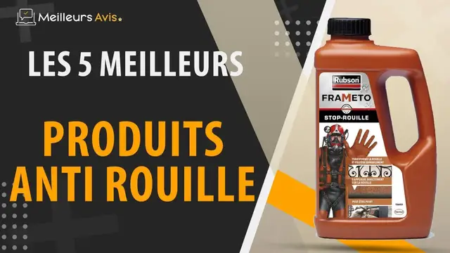 Video thumbnail for ⭐️ MEILLEUR PRODUIT ANTI ROUILLE - Avis & Guide d'achat (Comparatif 2022)