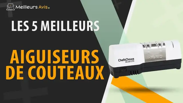 Video thumbnail for ⭐️ MEILLEUR AIGUISEUR DE COUTEAUX - Avis & Guide d'achat (Comparatif 2022)