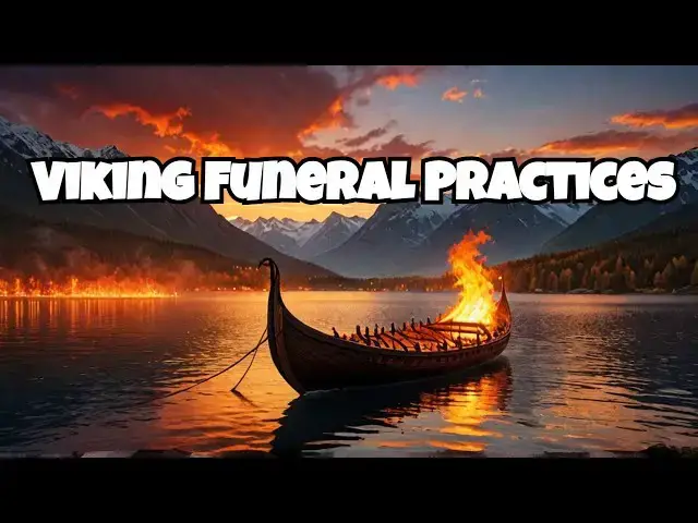Video thumbnail for The Truth About Viking Funeral Practices: Fire, Boats, and Rituals 🔥
