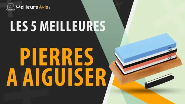 Video thumbnail for ⭐️ MEILLEURE PIERRE A AIGUISER  - Comparatif 2023