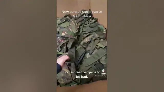 Video thumbnail for A.R militaria with a great selection of British army surplus  in stock