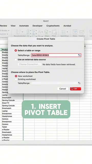 Video thumbnail for Add a timeline to your #Excel table to show only period of time you are interested in