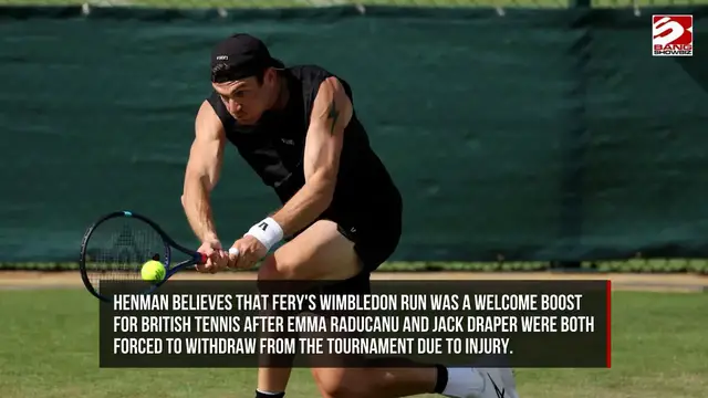 Video thumbnail for Tim Henman backs Arthur Fery to continue improving after his run to the Wimbledon semi-finals