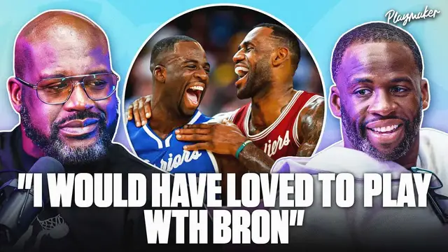 'Video thumbnail for Draymond Tells Shaq WHY He Wants To Play With LeBron'