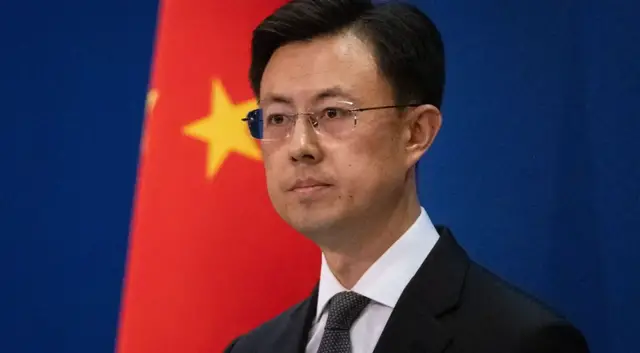 Video thumbnail for China rejects 'malicious links' after Trump claims intercepted ship was gift from Beijing
