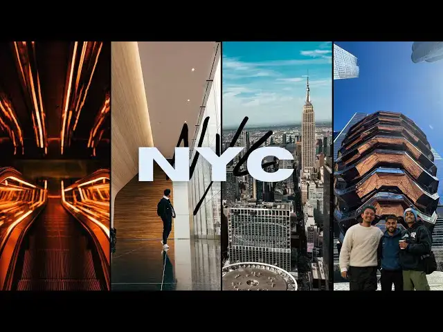 Video thumbnail for Discovering New York City in 4 Days: The Ultimate Urban Journey | Old Friends New Memories