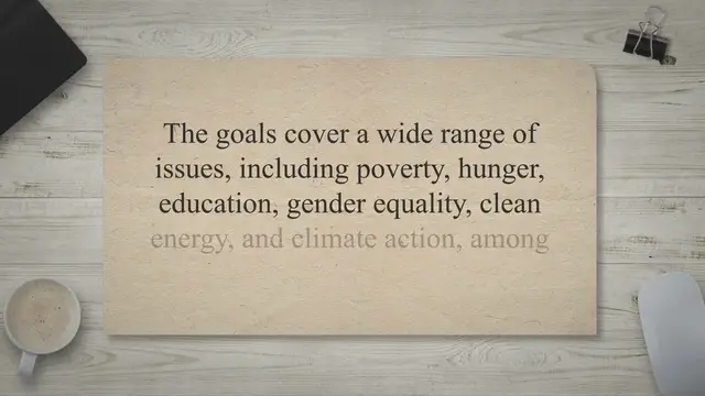 Video thumbnail for Empowering Change: Demystifying the 17 Sustainable Development Goals, Targets, and Indicators for a Better Future