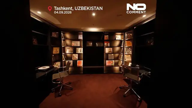 Video thumbnail for Inside Uzbekistan’s restored contemporary art centre