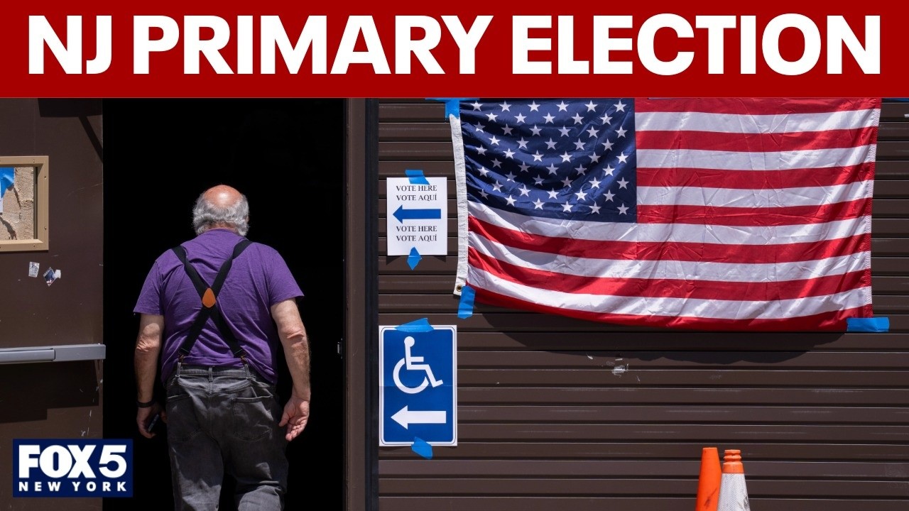 Video thumbnail for NJ primary election: Candidates, voter turnout