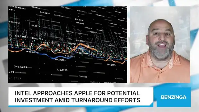 'Video thumbnail for Intel Approaches Apple For Potential Investment Amid Turnaround Efforts'