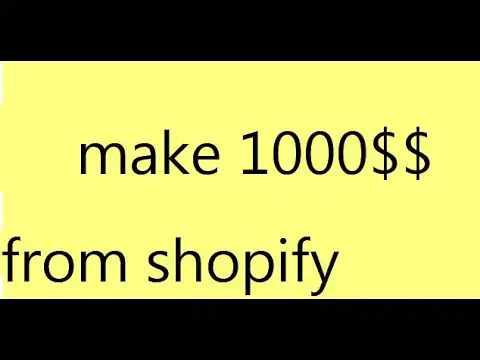 Video thumbnail for shopify free trial