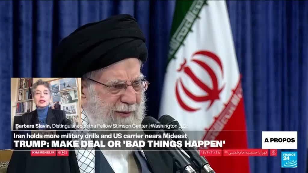 Video thumbnail for Trump is weighing initial limited strikes to force Iran into a nuclear deal: report