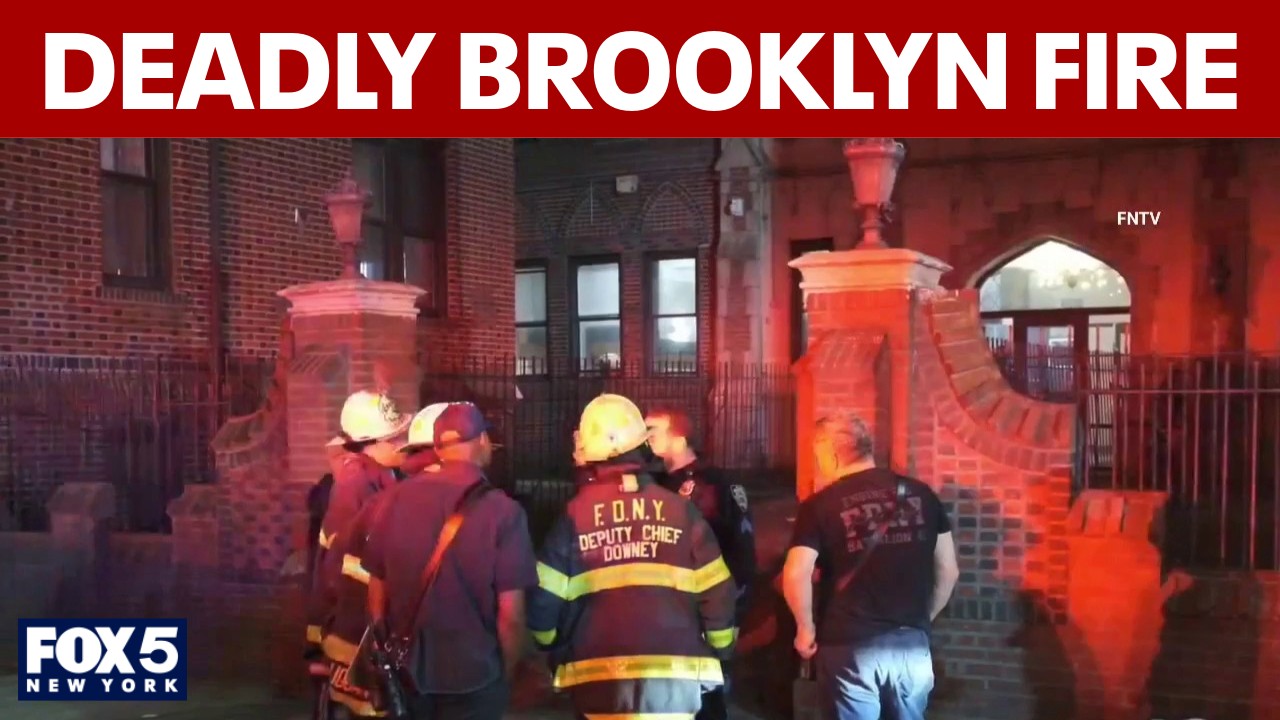 Video thumbnail for 2 dead in Crown Heights fire