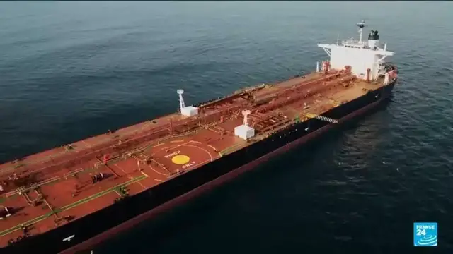 'Video thumbnail for French navy boards Russia 'shadow fleet' ship, detains two'
