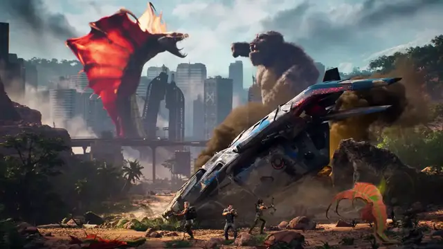 'Video thumbnail for Godzilla x Kong: Titan Chasers - Official PC Launch Trailer'