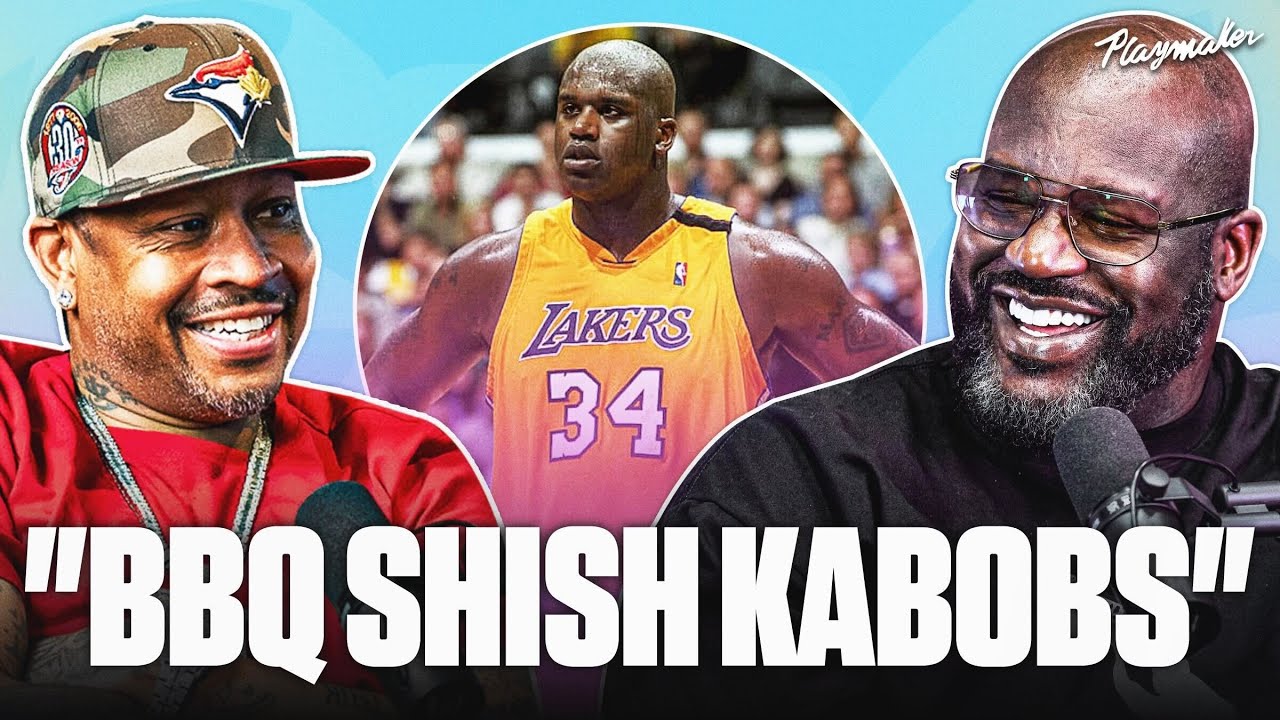 Video thumbnail for Shaq & Allen Iverson Share How They Would DOMINATE In Today's NBA