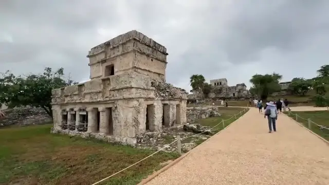 'Video thumbnail for Tulum Travel at Night | Mayan Ruins, Cenote Spa, Playa Del Carmen Beach | Mexico Vlog'
