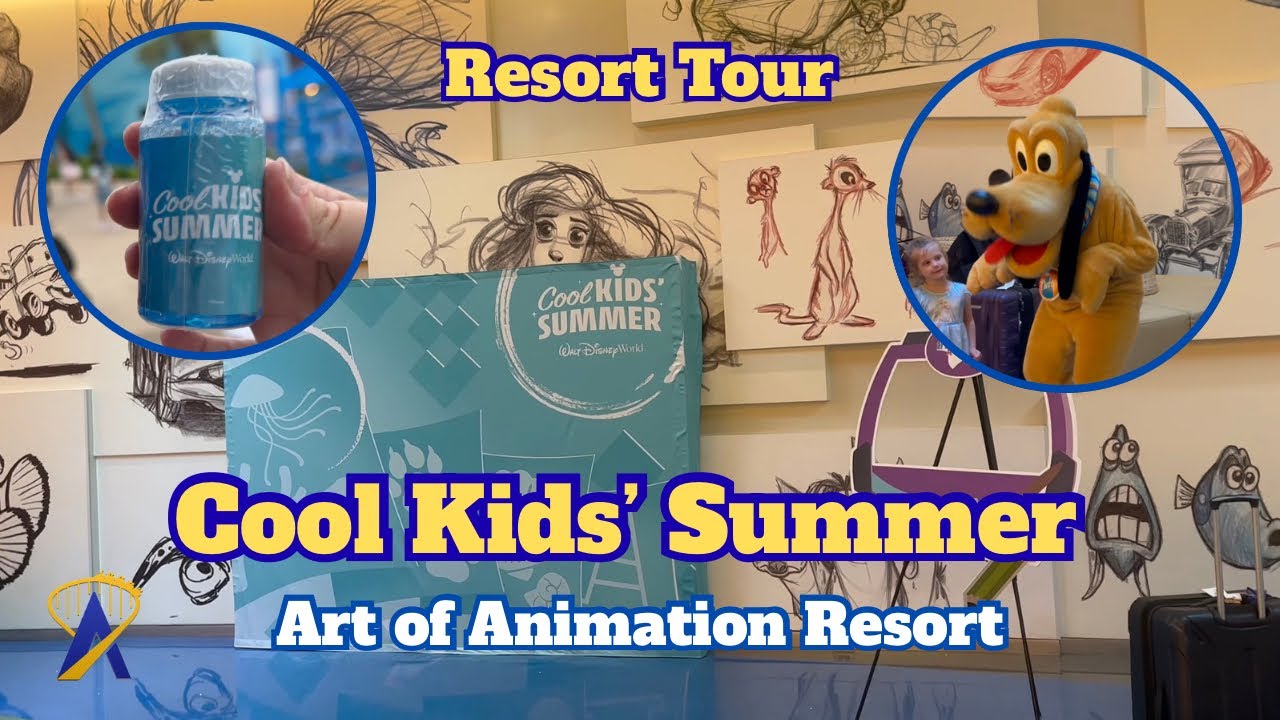 Video thumbnail for Art of Animation Resort During Cool Kids' Summer at Walt Disney World