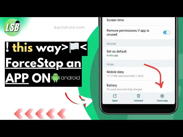 Video thumbnail for How to Force Stop an App on Android | Quick Tutorial for Phones & Tablets