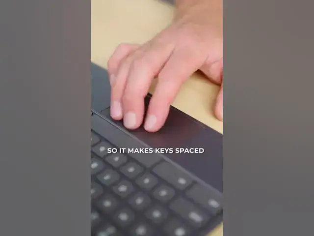 Video thumbnail for Big Keyboard and Trackpad Upgrades! #shorts