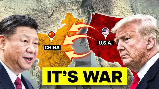 'Video thumbnail for business basics: trump's tariffs, china's response & the us trade war explained'
