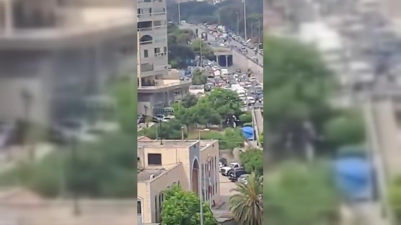 Video thumbnail for Lebanon: Beirut in Exodus After Netanyahu Strike Warning.