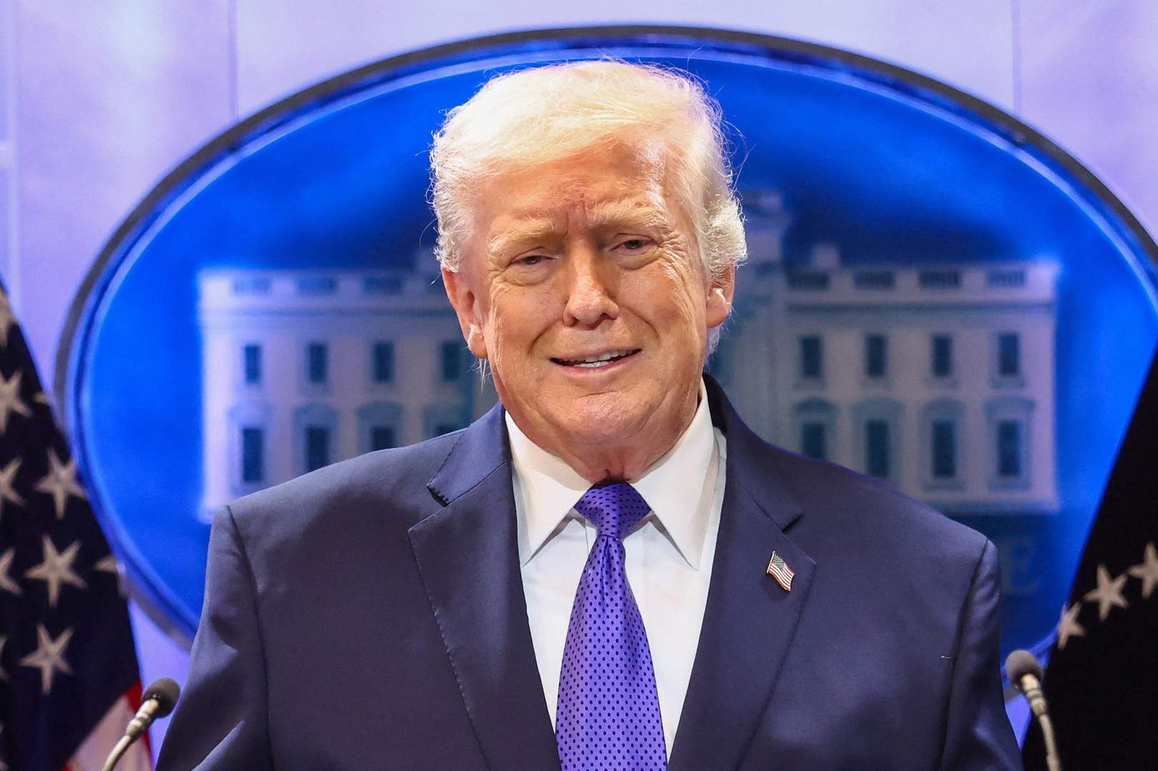 Video thumbnail for Trump suggests he won’t refund tariffs after Supreme Court ruling