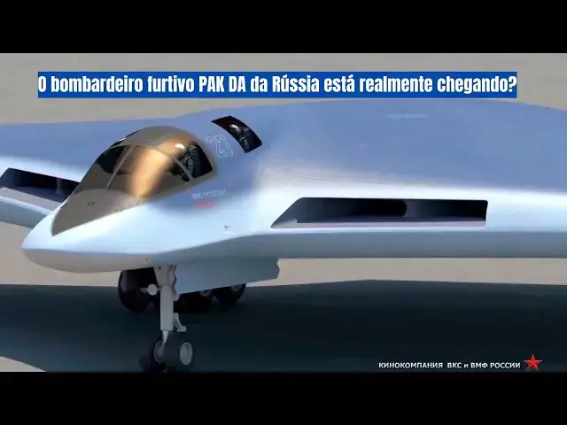 Video thumbnail for A resposta da Rússia ao B-21: PAK DA Poslannik