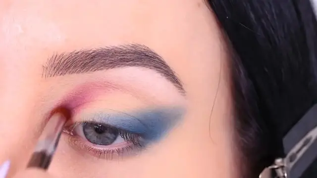 Video thumbnail for Purple & Blue Eye Makeup Tutorial for 4th of July | Sigma x Angela Bright Eyeshadow Palette