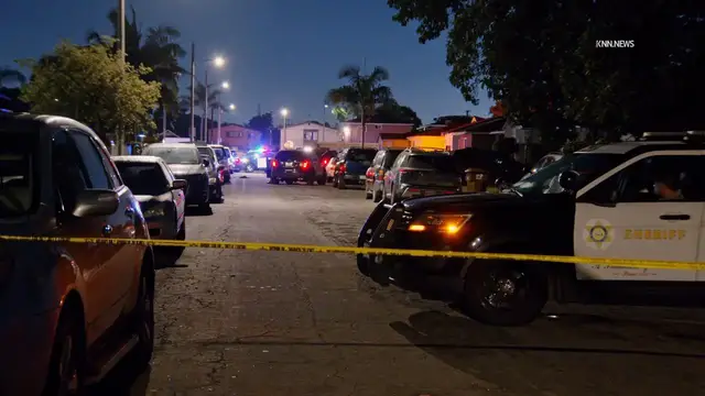 Video thumbnail for US, Los Angeles: Compton Person Shot.