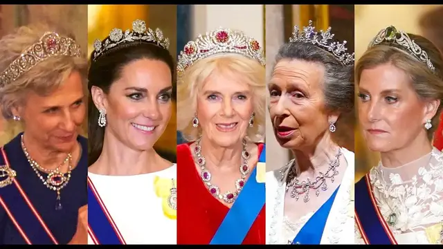 Video thumbnail for Royal Tiaras at the Korean State Banquet