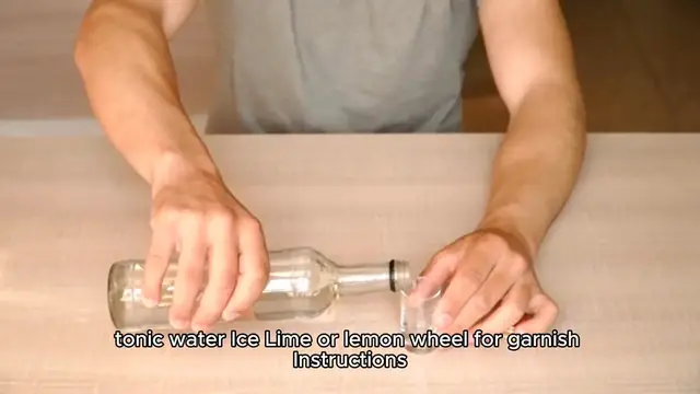 Video thumbnail for Gin and tonic recipe