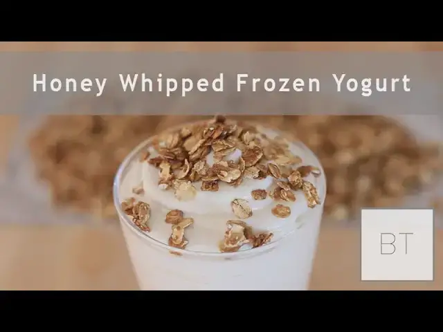 Video thumbnail for Honey Whipped Frozen Yogurt