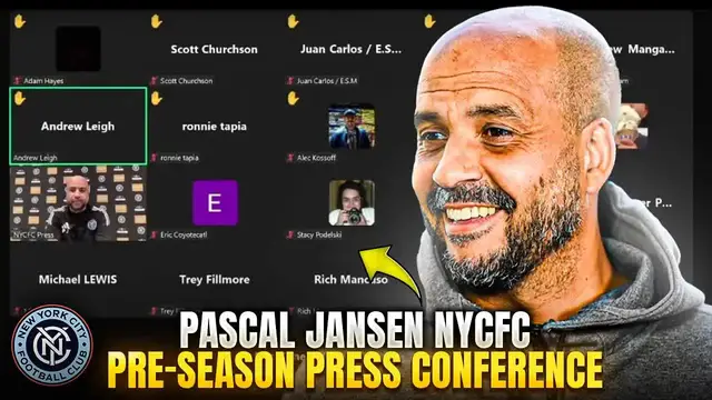 Video thumbnail for Andrew Leigh: NYCFC Assistant Coach Interview - MLS Soccer Coaching