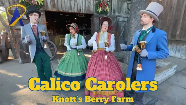 'Video thumbnail for Calico Carolers at Knotts Merry Farm'