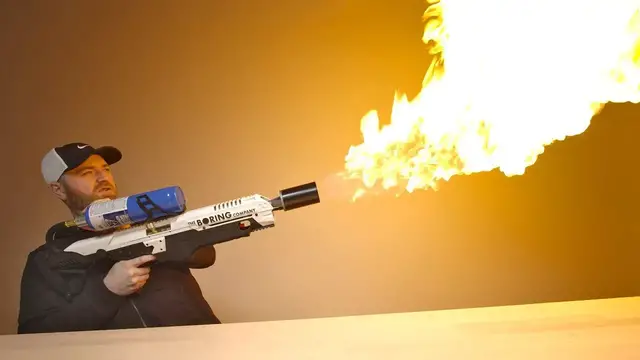 Video thumbnail for This Is Not A Flamethrower...