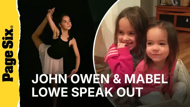 Video thumbnail for Rob Lowe's son John Owen, Mabel Lowe speak out after cousin Fiona's death