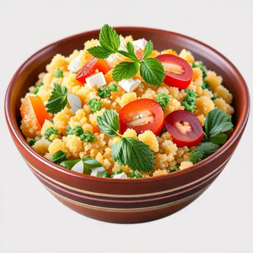 Video thumbnail for Herbed Mediterranean Couscous