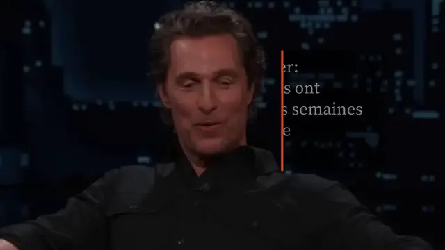 Video thumbnail for Matthew McConaughey a aidé à résoudre un crime avec son tout premier rôle.