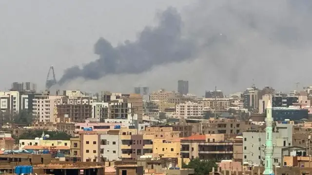 'Video thumbnail for Sudan's Khartoum airport faces third day of drone attacks'