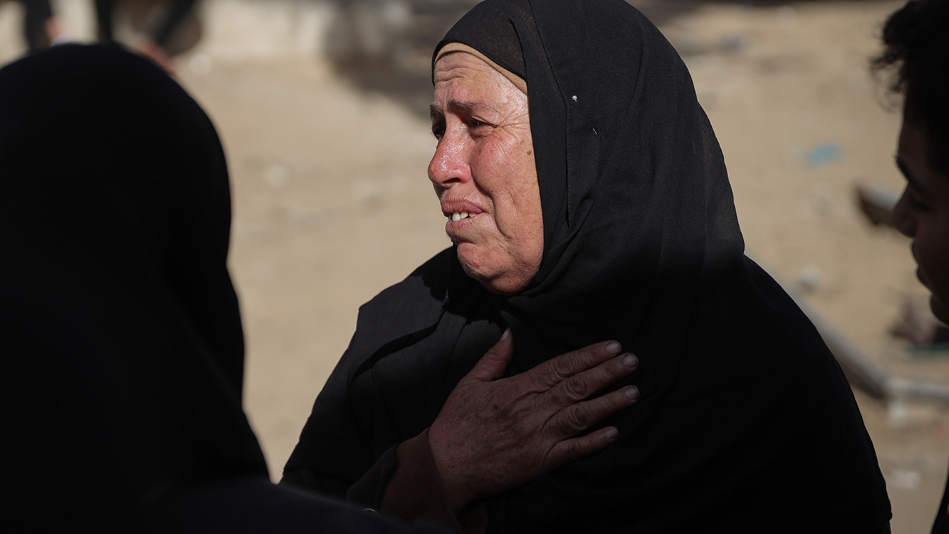 Video thumbnail for Mother's Day in Gaza: Grief and hardship as mothers and children mourn