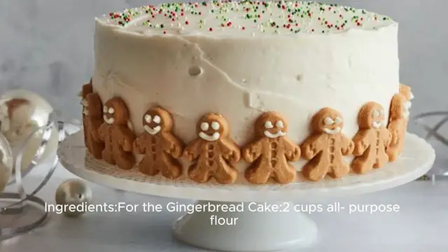 Video thumbnail for Gingerbread Cake with Cream Cheese Frosting Recipe