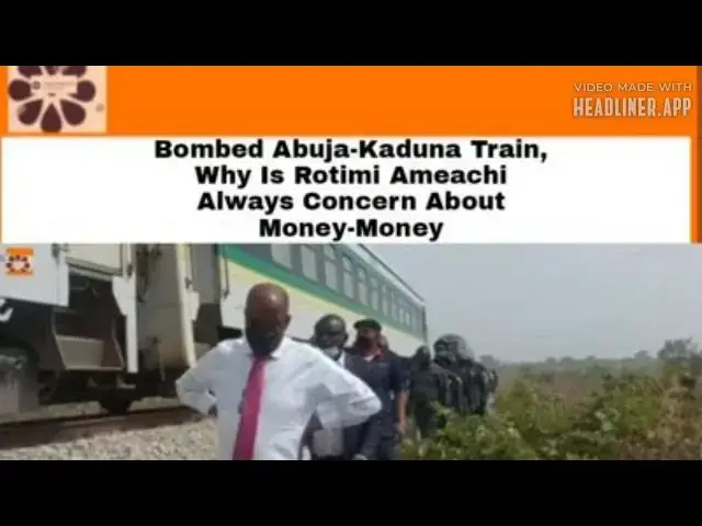 Video thumbnail for Bombed Abuja-Kaduna Train, Why Is Rotimi Ameachi Always Concern About Money-Money